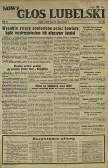 Nowy Głos Lubelski. R. 4, nr 184 (10 sierpnia 1943)