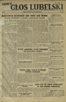 Nowy Głos Lubelski. R. 4, nr 192 (19 sierpnia 1943)