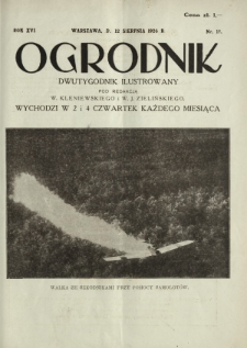 Ogrodnik : dwutygodnik ilustrowany. R. 16 (1926)