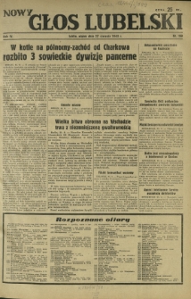 Nowy Głos Lubelski. R. 4, nr 199 (27 sierpnia 1943)