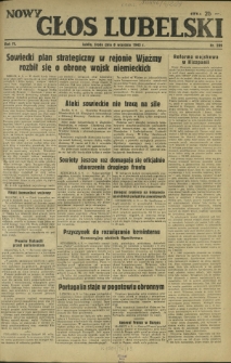 Nowy Głos Lubelski. R. 4, nr 209 (8 września 1943)
