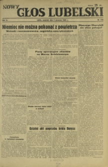 Nowy Głos Lubelski. R. 4, nr 210 (9 września 1943)