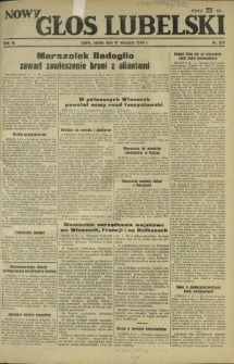 Nowy Głos Lubelski. R. 4, nr 212 (11 września 1943)