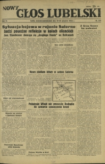 Nowy Głos Lubelski. R. 4, nr 219 (19-20 września 1943)