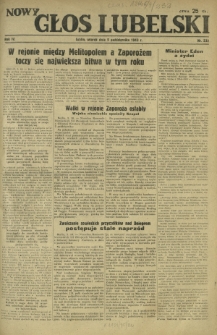 Nowy Głos Lubelski. R. 4, nr 232 (5 października 1943)