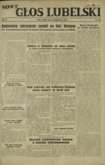Nowy Głos Lubelski. R. 4, nr 235 (8 października 1943)