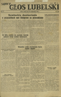Nowy Głos Lubelski. R. 4, nr 244 (19 października 1943)