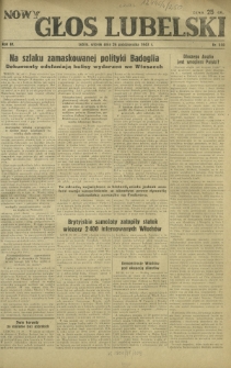 Nowy Głos Lubelski. R. 4, nr 250 (26 października 1943)