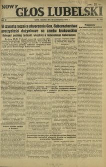 Nowy Głos Lubelski. R. 4, nr 252 (28 października 1943)