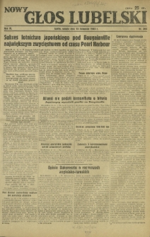Nowy Głos Lubelski. R. 4, nr 265 (13 listopada 1943)