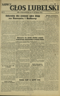 Nowy Głos Lubelski. R. 4, nr 272 (21-22 listopada 1943)