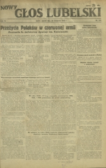 Nowy Głos Lubelski. R. 4, nr 279 (30 listopada 1943)