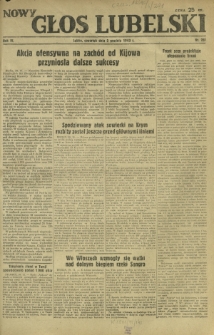 Nowy Głos Lubelski. R. 4, nr 281 (2 grudnia 1943)