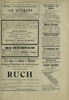 Gazeta Rolnicza : pismo tygodniowe. R. 46, nr 19 (29 kwietnia 1906)