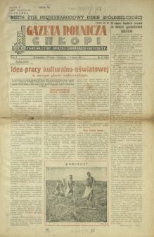 Gazeta Rolnicza Chłopi : pismo naczelne Związku Samopomocy Chłopskiej. R. 5, nr 27=229 (3 lipca 1949)