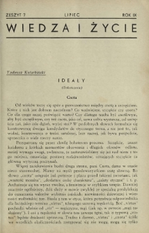Wiedza i Życie R. 9, z. 7 (lipiec 1934)