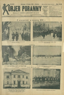 Kurjer Poranny : niedzielny dodatek ilustrowany do R. 49, No 337 (6 grudnia 1925)