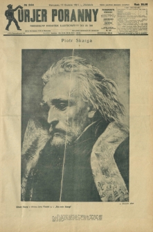 Kurjer Poranny : niedzielny dodatek ilustrowany do R. 49, No 344 (13 grudnia 1925)