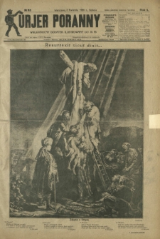Kurjer Poranny : niedzielny dodatek ilustrowany do R. 50, No 93 (3 kwietnia 1926)