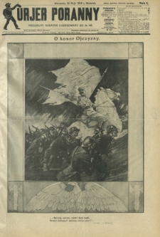 Kurjer Poranny : niedzielny dodatek ilustrowany do R. 50, No 148 (30 maja 1926)