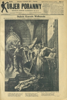 Kurjer Poranny : niedzielny dodatek ilustrowany do R. 51, No 16 (16 stycznia 1927)