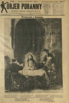 Kurjer Poranny : niedzielny dodatek ilustrowany do R. 51, No 106 (16 kwietnia 1927)