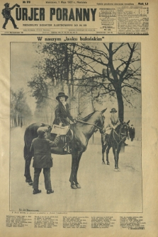 Kurjer Poranny : niedzielny dodatek ilustrowany do R. 51, No 119 (1 maja 1927)