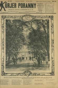 Kurjer Poranny : niedzielny dodatek ilustrowany do R. 51, No 140 (22 maja 1927)
