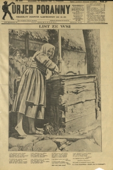Kurjer Poranny : niedzielny dodatek ilustrowany do R. 51, No 231 (21 sierpnia 1927)