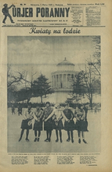 Kurjer Poranny : tygodniowy dodatek ilustrowany do R. 54, No 61 (2 marca 1930)