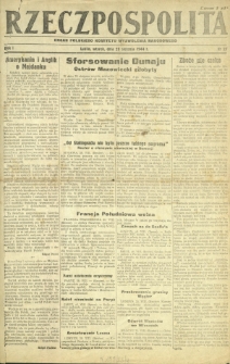 Rzeczpospolita : organ Polskiego Komitetu Wyzwolenia Narodowego. R. 1, nr 27 (29 sierpnia 1944)