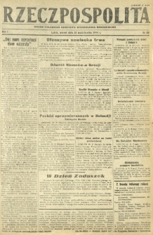 Rzeczpospolita : organ Polskiego Komitetu Wyzwolenia Narodowego. R. 1, nr 90 (1 listopada 1944)