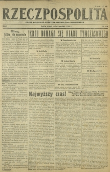 Rzeczpospolita : organ Polskiego Komitetu Wyzwolenia Narodowego. R. 1, nr 124 (8 grudnia 1944)