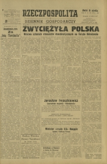 Rzeczpospolita i Dziennik Gospodarczy. R. 4, nr 198 (22 lipca 1947)