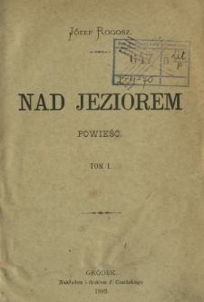 Nad jeziorem : powiesc. T. 1