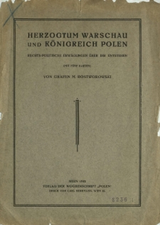 Herzogtum Warschau und Königreich Polen
