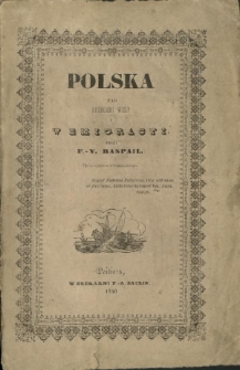 Polska nad brzegami Wisły i w emigracyi