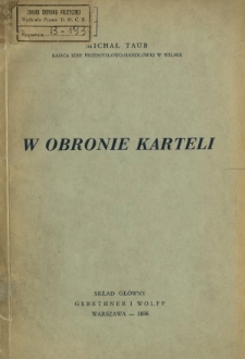 W obronie karteli