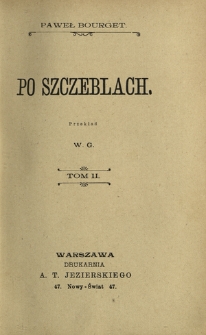 Po szczeblach. T. 2