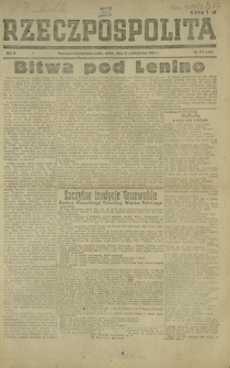 Rzeczpospolita. R. 2, nr 278=418 (13 października 1945)