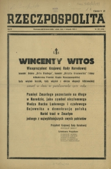 Rzeczpospolita. R. 2, nr 299=439 (3 listopada 1945)