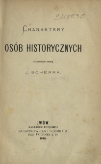 Charaktery osób historycznych