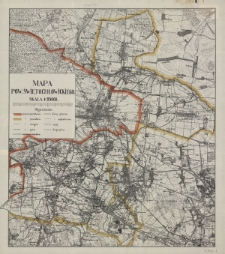 Mapa pow. świetochłowickiego 1:25 000