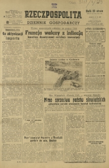 Rzeczpospolita i Dziennik Gospodarczy. R. 4, nr 279 (11 października 1947)