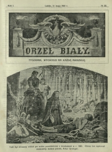 Orzeł Biały : tygodnik, wychodzi na każdą niedzielę. - R. 1, nr 22 (31 maja 1925)