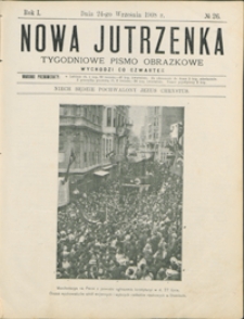 Nowa Jutrzenka : tygodniowe pismo obrazkowe R. 1, nr 26 (24 wrzes. 1908)