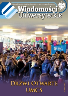 Wiadomości Uniwersyteckie R. 25, Nr 3/4 (marzec/kwiecień 2015)