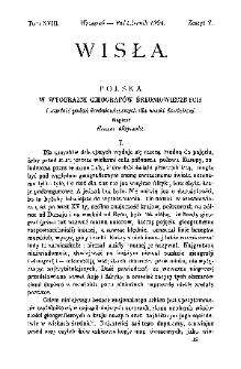 Wisła : miesięcznik gieograficzno-etnograficzny T. 18, z. 5 (wrzesień/październik 1904)