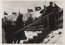 Zakopane. FIS 1939. Prezydent R.P. na uroczystości otwarcia