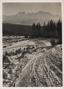 Tatry. Krajobraz z drogi Bukowina-Głod&oacute;wka-Poroniec